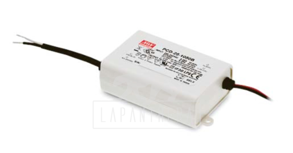 Mean Well PCD-25-700B ~ LED Power Supply; 25.2W; 24...36VDC