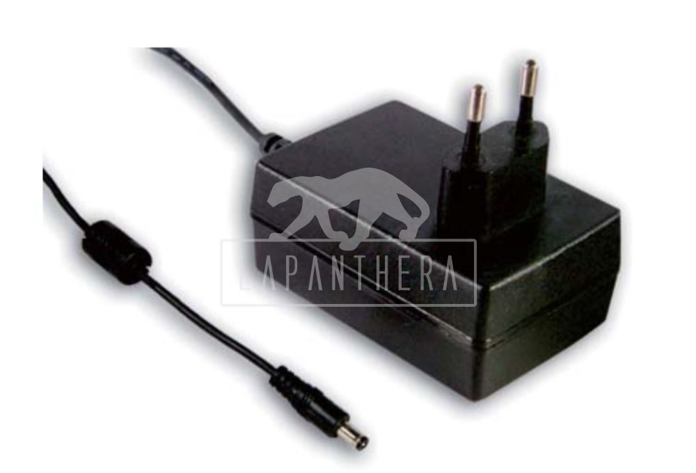 Mean Well GSM18E09-P1J ~ Mains Power Supply; 18W; 9VDC