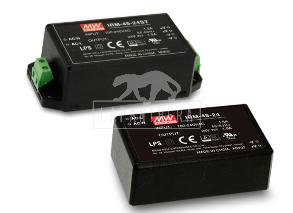 Mean Well IRM-45-5 ~ Built-in Power Supply; 40W; 5VDC