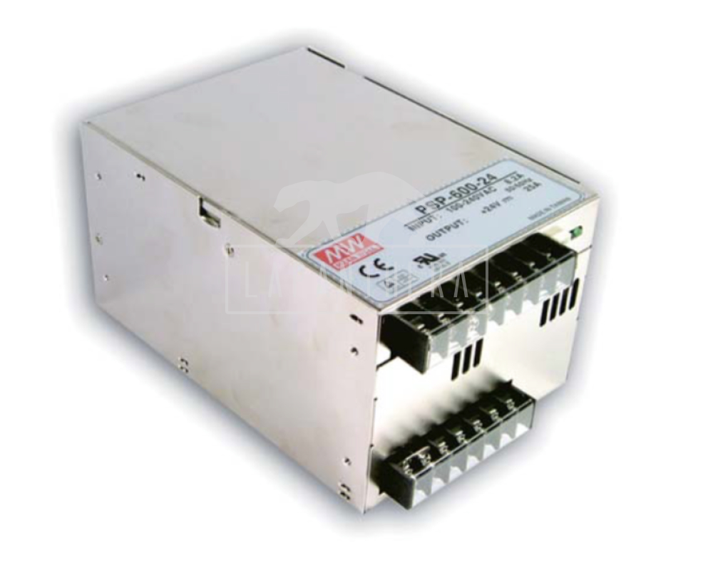 Mean Well PSP-600-24 ~ Beépíthető tápegység, 600W, 24VDC