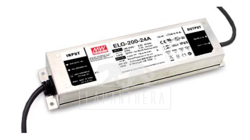 Mean Well ELG-200-48 ~ LED tápegység, CV+CC; 199.68W; 48VDC
