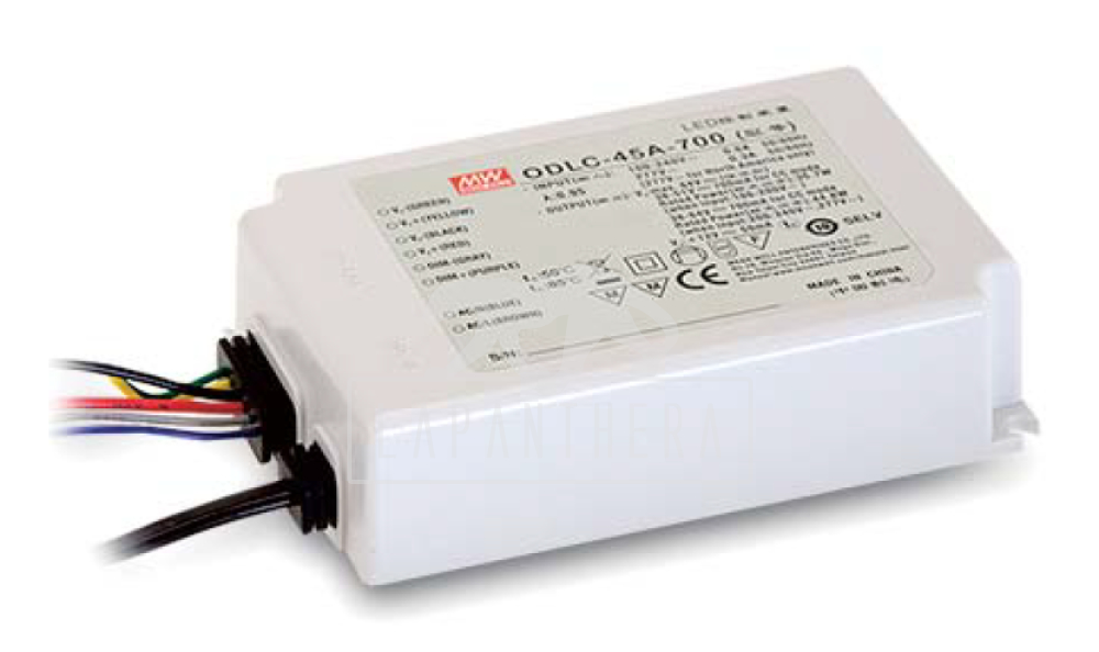 Mean Well ODLC-45A-700 ~ LED tápegység; 45W; 38...64VDC