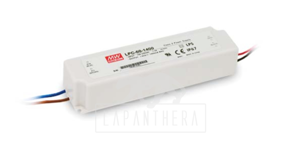 Mean Well LPC-60-1050 ~ LED tápegység, 50.4 W, 9...48 VDC