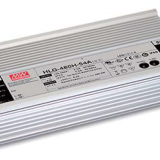 Mean Well HLG-480H-48 ~ LED tápegység, CV+CC; 480W; 48VDC