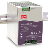 Mean Well TDR-480-48 ~ DIN sínes tápegység; 480W; 48VDC; háromfázisú